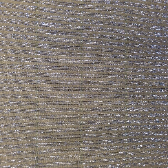 Elegant Navy Blue Glitter Long Sleeve Romper - Picture 3 of 3